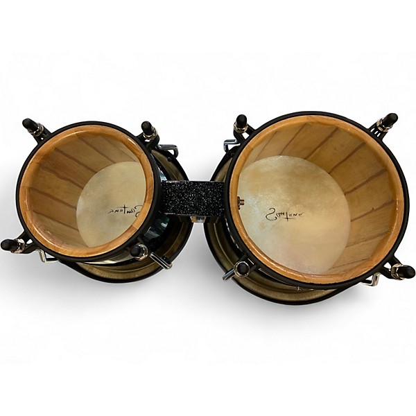 Used LP santana aspire black magic bongo set Bongos