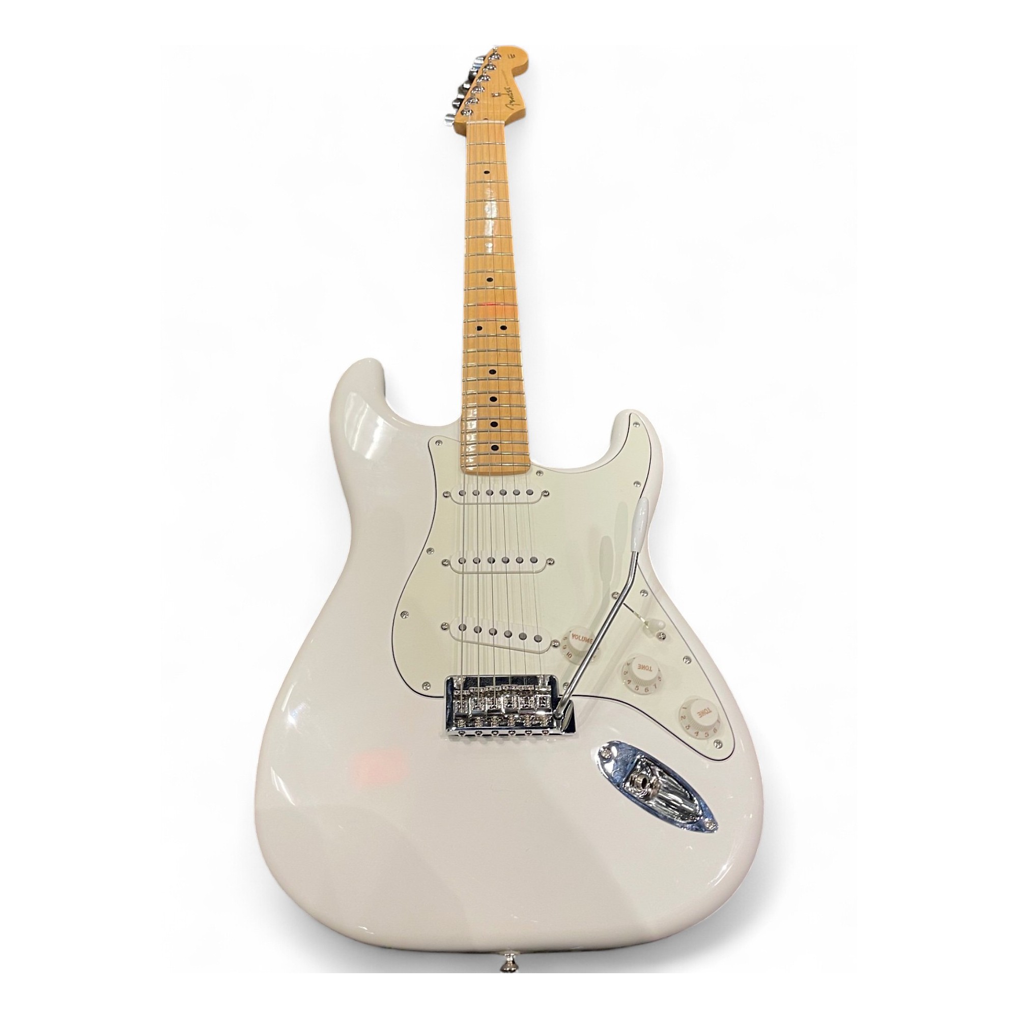 【美品】Fenderplayer Stratocaster White Fender Player Stratocaster Pau Ferro Fingerboard SSS Electric