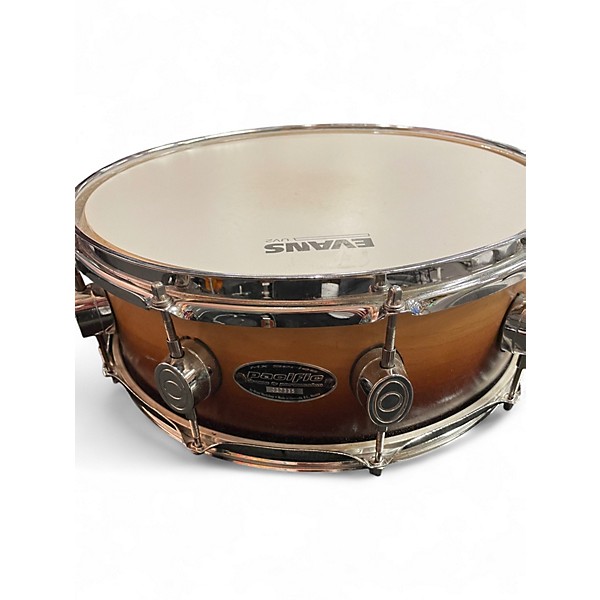 Used PDP by DW 5.5X14 Pacific Series Snare Sunset Drum