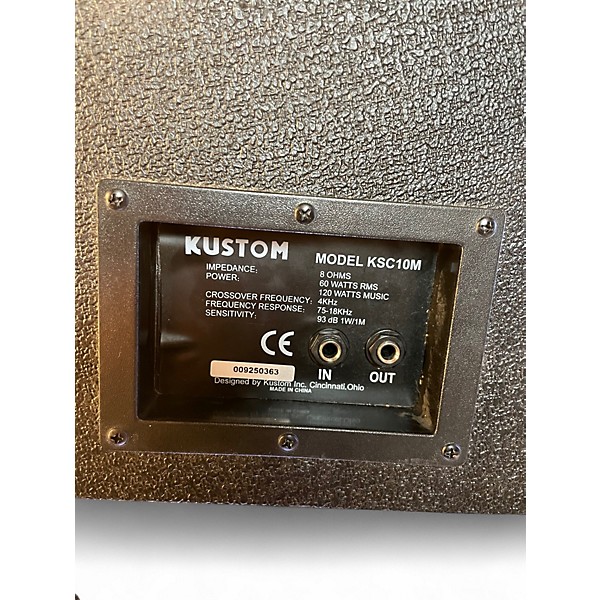 Used Kustom KSC10M Unpowered Monitor