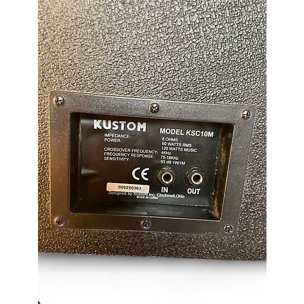 Used Kustom KSC10M Unpowered Monitor