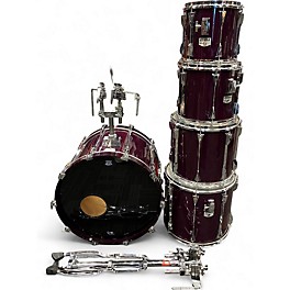 Used TAMA 5 Piece Granstar Birch Majestic Purple Drum Kit