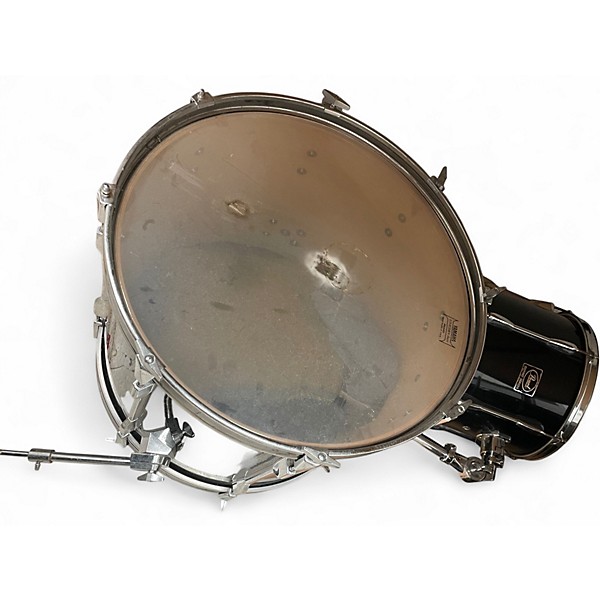 Used Pearl 3 Piece Export Black Drum Kit
