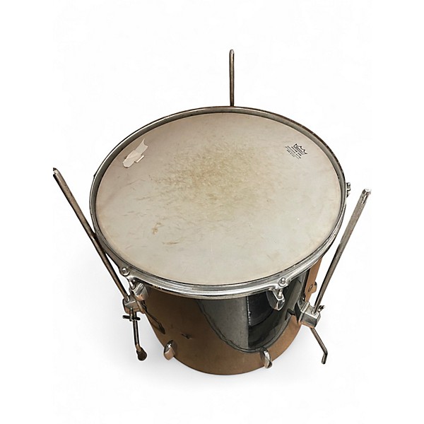 Used Pearl 3 Piece Export Black Drum Kit