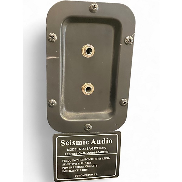 Used Seismic Audio SA 212 Bass Amp Head