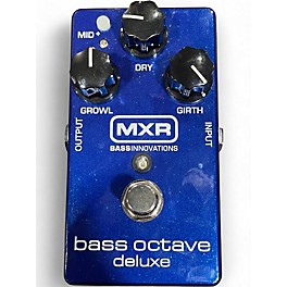 Used MXR M288 Bass Octave Deluxe Bass Effect Pedal