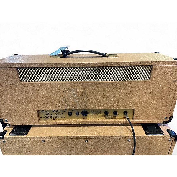 Vintage 1978 Marshall JMP50 MKII w/matching cab Tube Guitar Amp Head