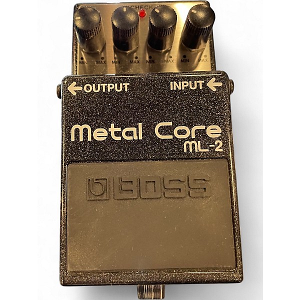 Used BOSS ML2 Metal Core Distortion Effect Pedal | Guitar Center