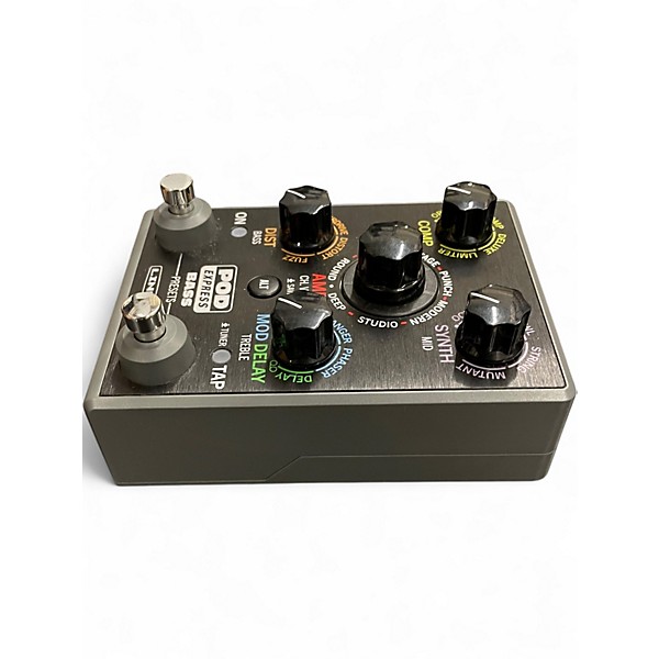 Used Line 6 Pod Express Bass Bass Effect Pedal