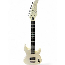 Used Kay ELECTRIC GUITAR WHITE Solid Body Electric Guitar