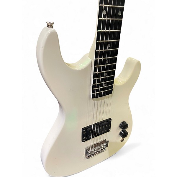 Used Kay ELECTRIC GUITAR WHITE Solid Body Electric Guitar