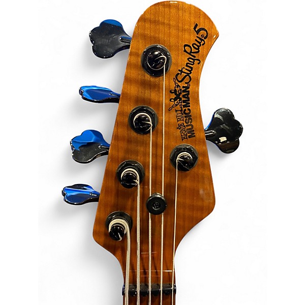 Used 2024 Ernie Ball Music Man BFR Stingray 5H ANTHRACITE Electric Bass Guitar