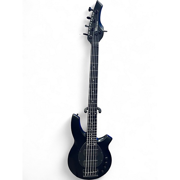 Used Ernie Ball Music Man Bongo 5 HH BLACK Electric Bass Guitar