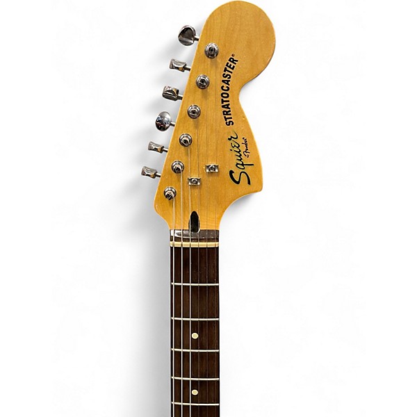Used Squier CLASSIC VIBE 70S STRAOCASTER White Solid Body Electric Guitar
