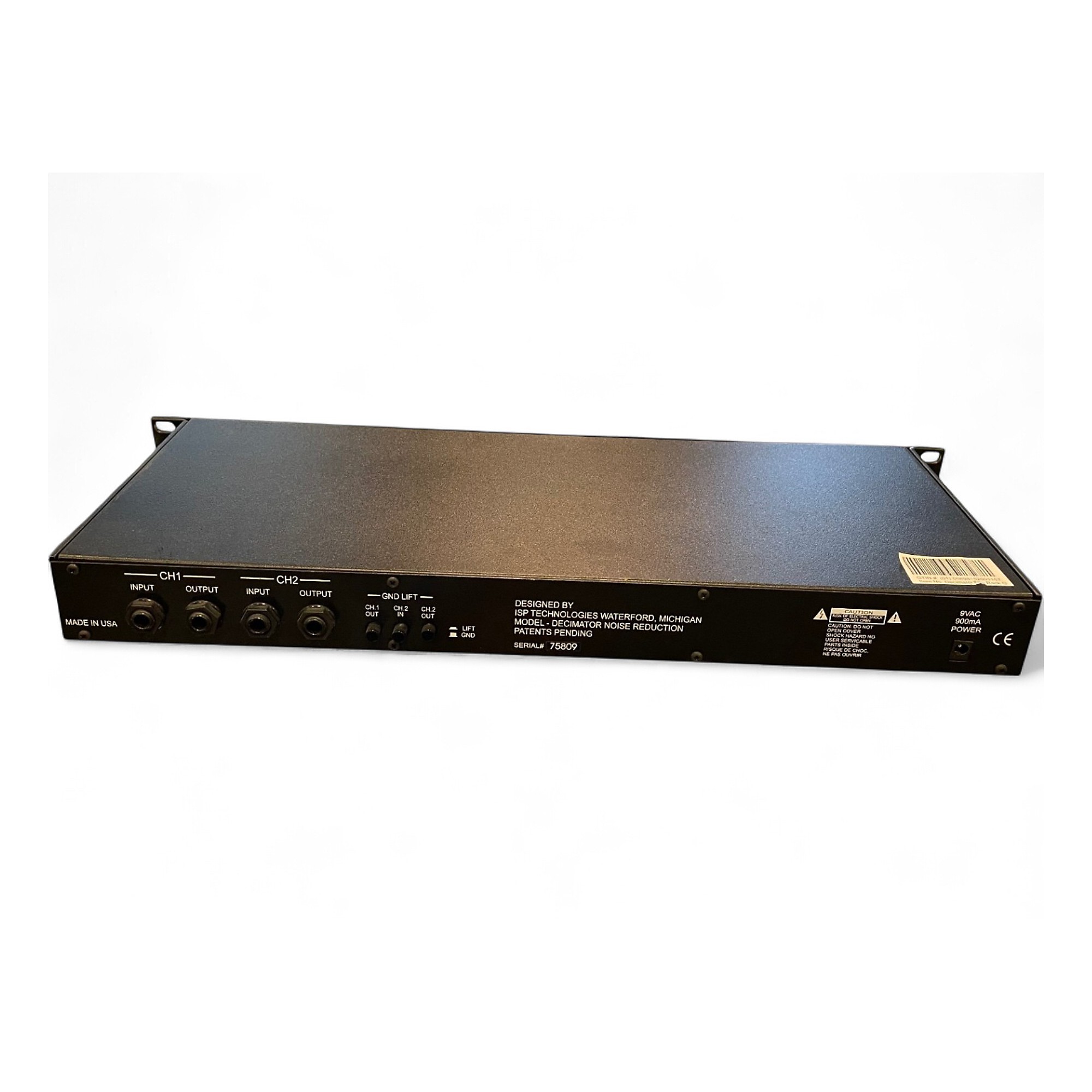 Used Isp Technologies Decimator Prorack G Noise Gate
