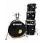Used Yamaha 5 Piece DP Series Black Drum Kit thumbnail