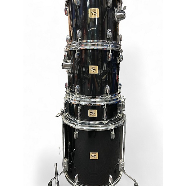 Used Yamaha 5 Piece DP Series Black Drum Kit