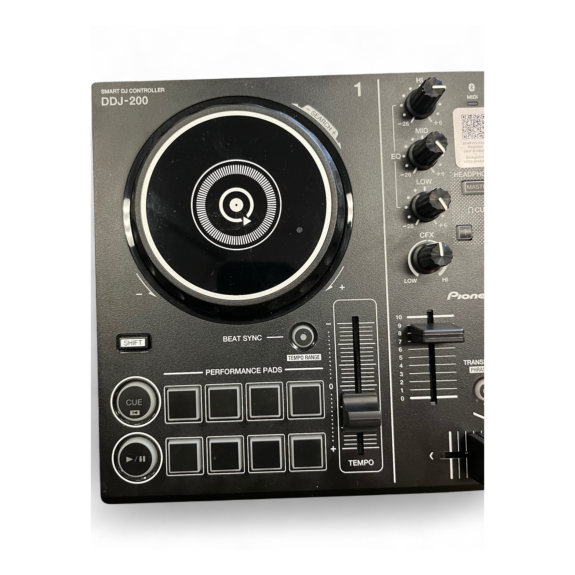 Used Pioneer DJ DDj-200 DJ Controller | Guitar Center