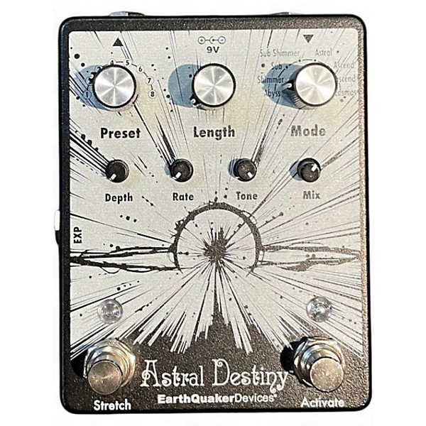 Used EarthQuaker Devices ASTRAL DESTINY Effect Pedal