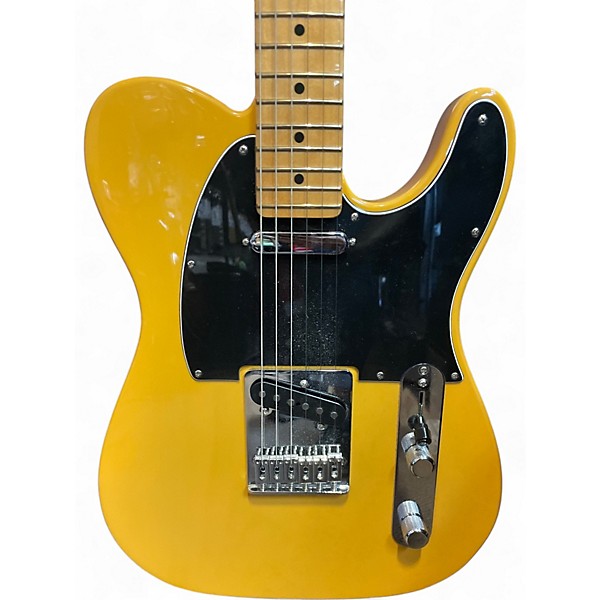 Used Fender Player II Telecaster Chambered Butterscotch Blonde Solid Body Electric Guitar