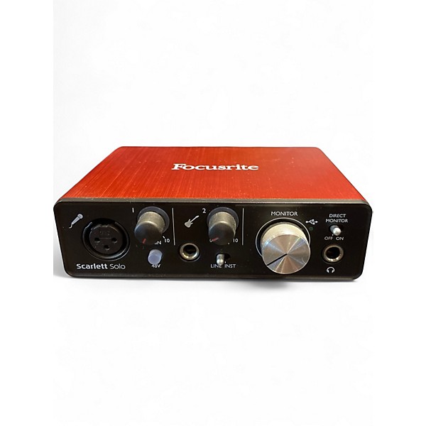 Used Focusrite Scarlett Solo Gen 2 Audio Interface