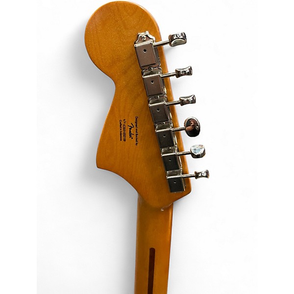 Used Squier CLASSIC VIBE 70'S JAGUAR Daphne Blue Solid Body Electric Guitar