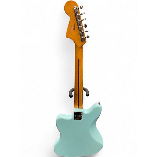 Used Squier CLASSIC VIBE 70'S JAGUAR Daphne Blue Solid Body Electric Guitar
