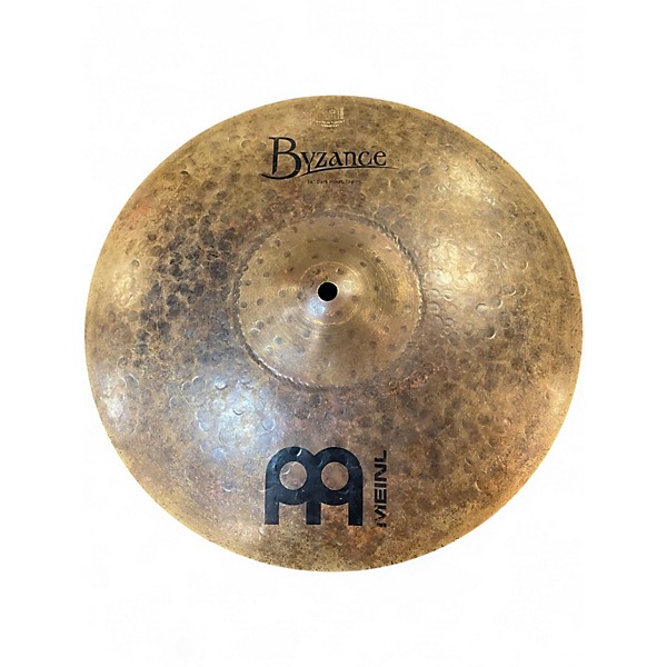 Used MEINL 14in Byzance Dark Hi Hat Pair Cymbal