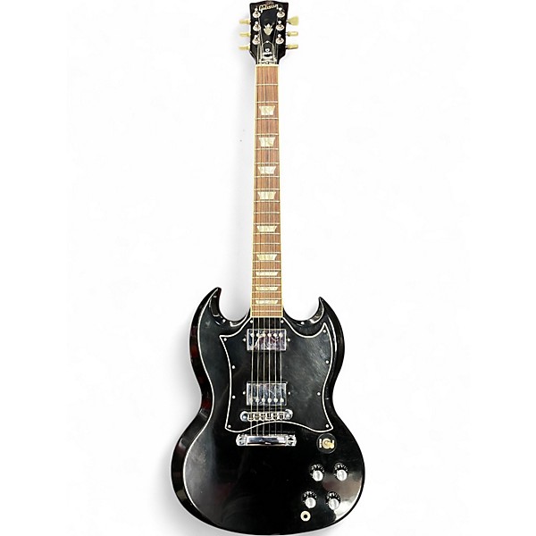 Used Gibson SG Standard Black Solid Body Electric Guitar