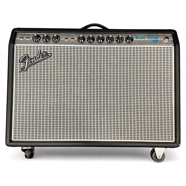 Used Fender 1968 Custom Deluxe Reverb 22W 1x12 Tube Guitar Combo Amp