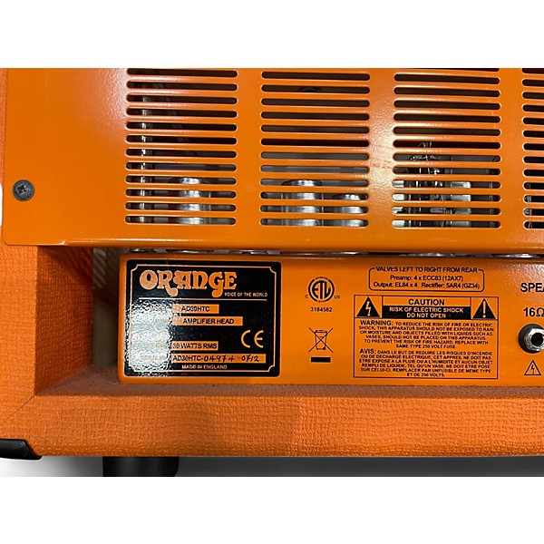 Used Orange Amplifiers AD30HTC 30W Tube Guitar Amp Head