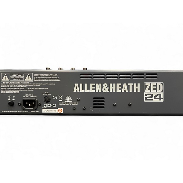 Used Allen & Heath ZED24 Unpowered Mixer
