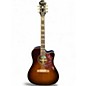 Used Epiphone Hummingbird Pro Black Acoustic Electric Guitar thumbnail