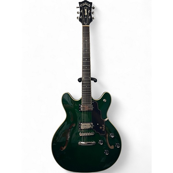 Used Guild Starfire IV Emerald Green Hollow Body Electric Guitar