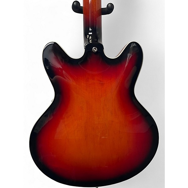 Used VOX Bobcat Tobacco Sunburst Hollow Body Electric Guitar