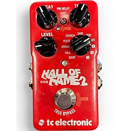 Used TC Electronic Hall Of Fame 2 Reverb Effect Pedal