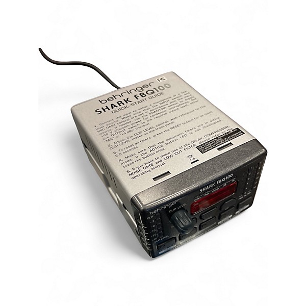 Used Behringer FBQ100 Feedback Suppressor