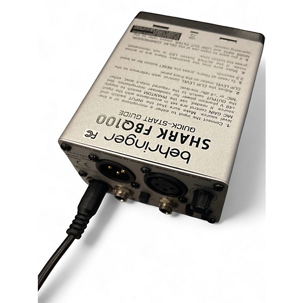 Used Behringer FBQ100 Feedback Suppressor
