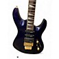 Used Samick YRRG-121 Purple Solid Body Electric Guitar