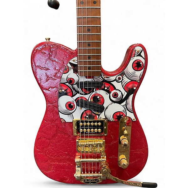 Used Miscellaneous Custom Telecaster Red Solid Body Electric Guitar