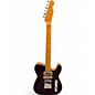 Used Miscellaneous Custom Hollowbody Telecaster  Purple Hollow Body Electric Guitar thumbnail