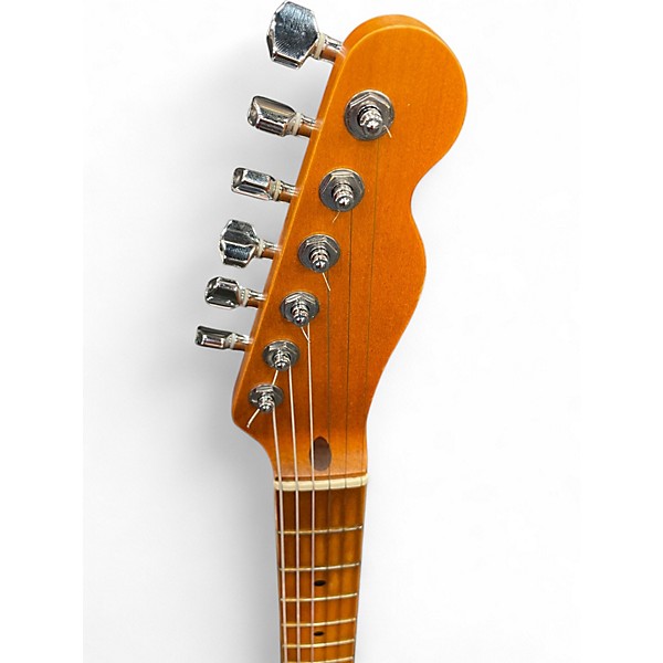 Used Miscellaneous Custom Hollowbody Telecaster  Purple Hollow Body Electric Guitar