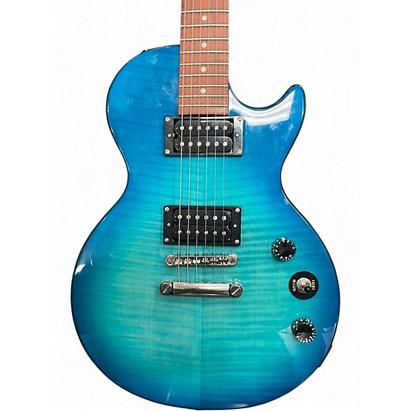 Used Epiphone Les Paul Special II Ocean Blue Burst Solid