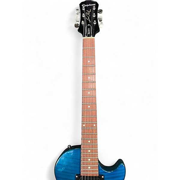 Used Epiphone Les Paul Special II Ocean Blue Burst Solid