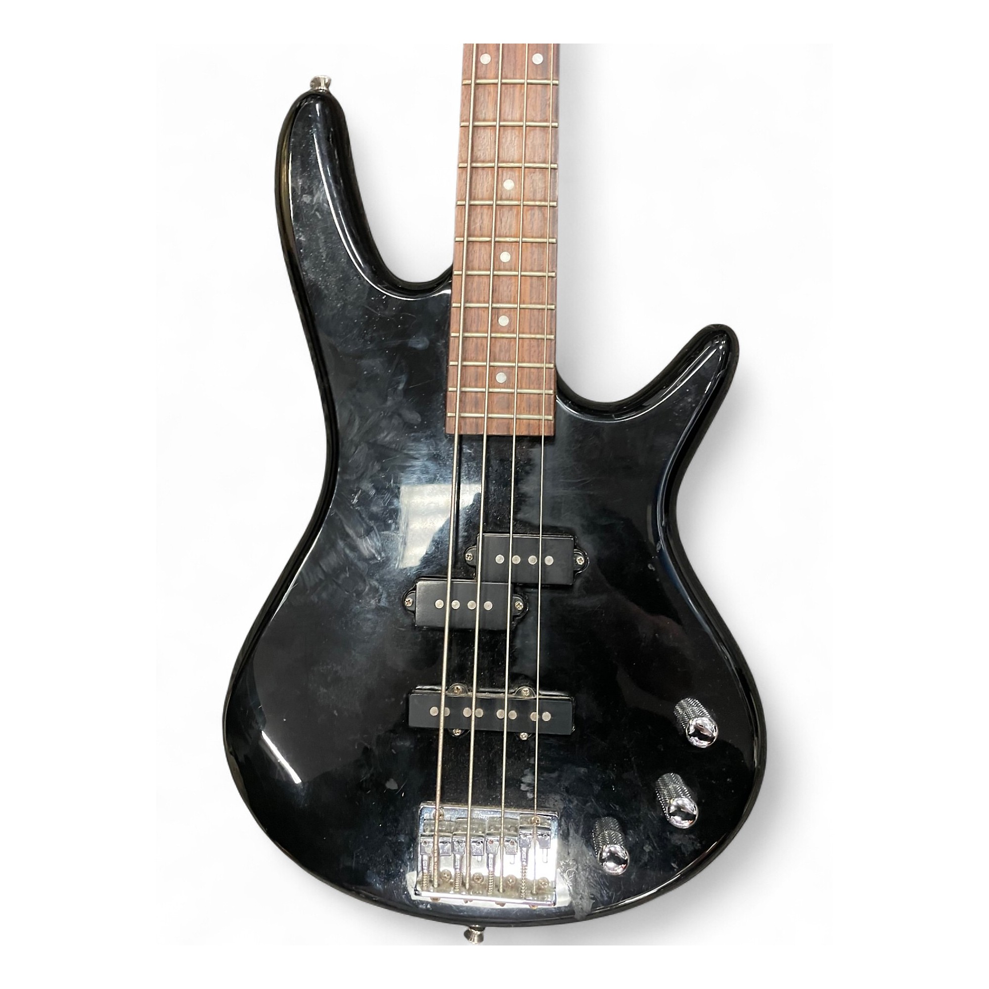 Used Ibanez gio sound gear black Electric Bass Guitar black
