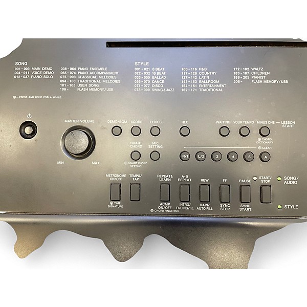 Used Yamaha DGX660B Portable Keyboard
