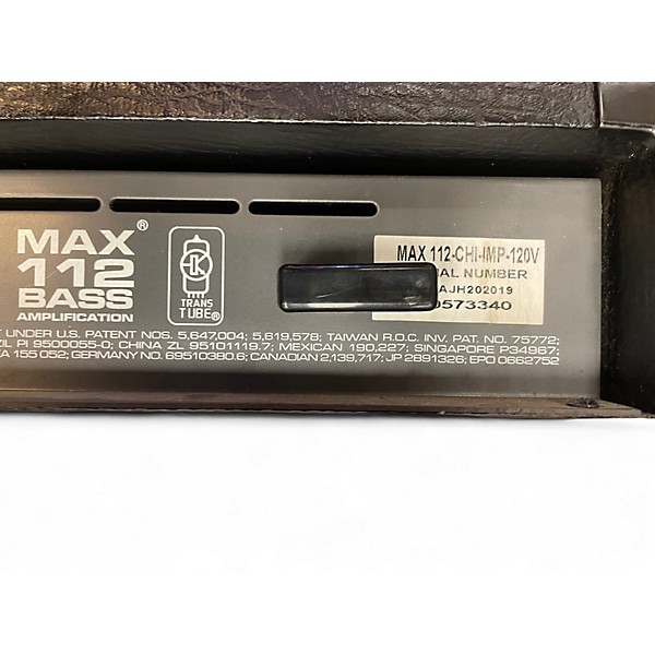 Used Peavey max112 bass Bass Combo Amp