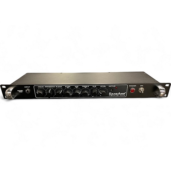 Used Tech 21 Sansamp RBI Rackmount Bass Preamp