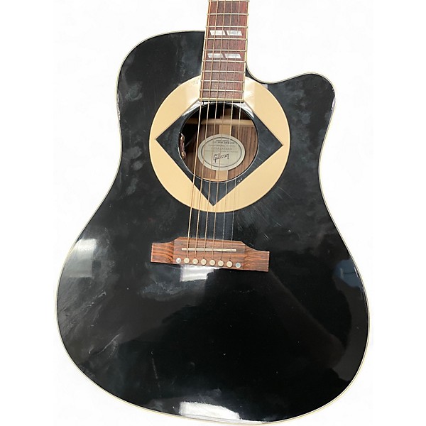 Used Gibson JERRY CANTRELL ATONE Black Acoustic Guitar