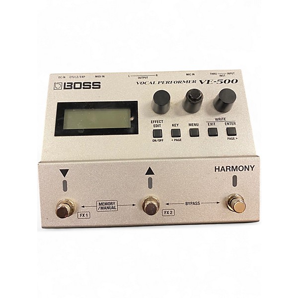 Used BOSS VE500 Vocal Performer Vocal Processor